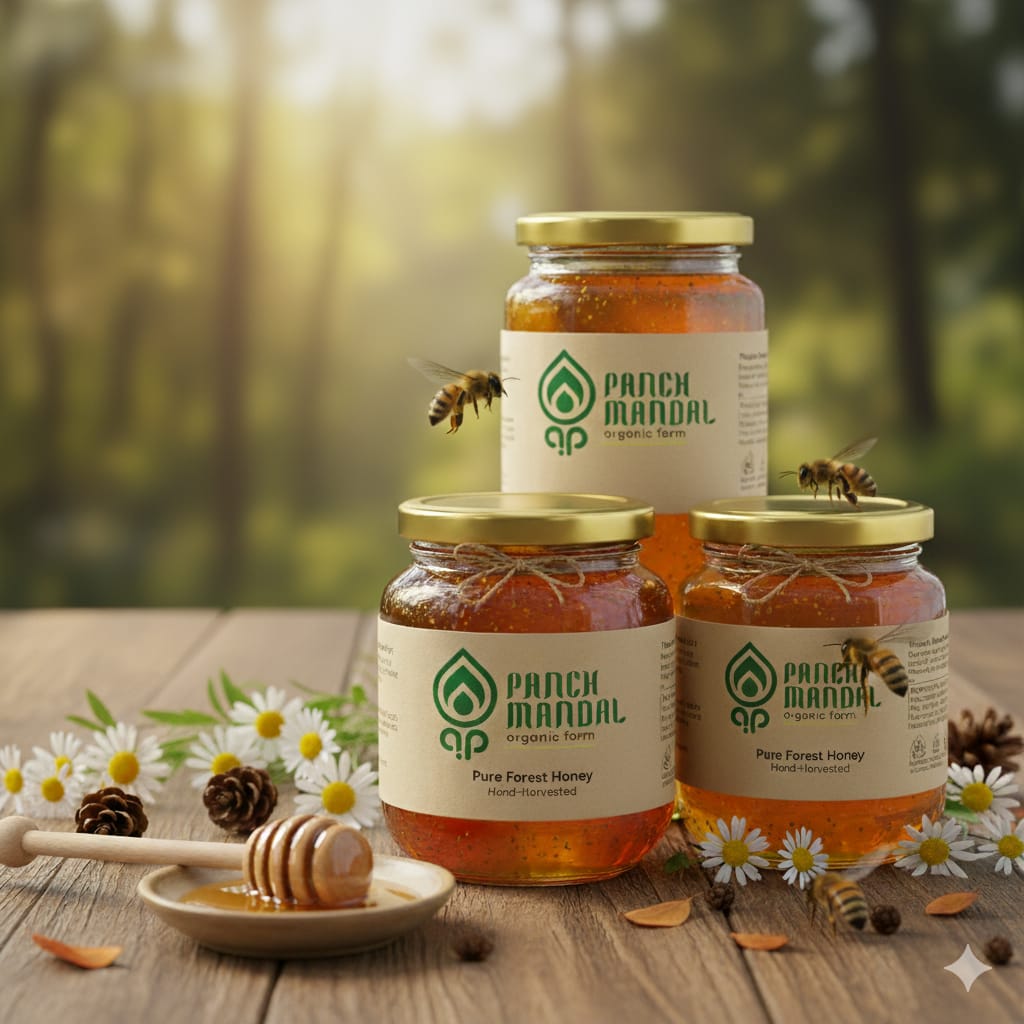 Natural Forest Honey Jar